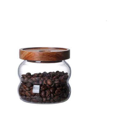Glass Tea Food Grade Candy Coffee Bean Storage Jar