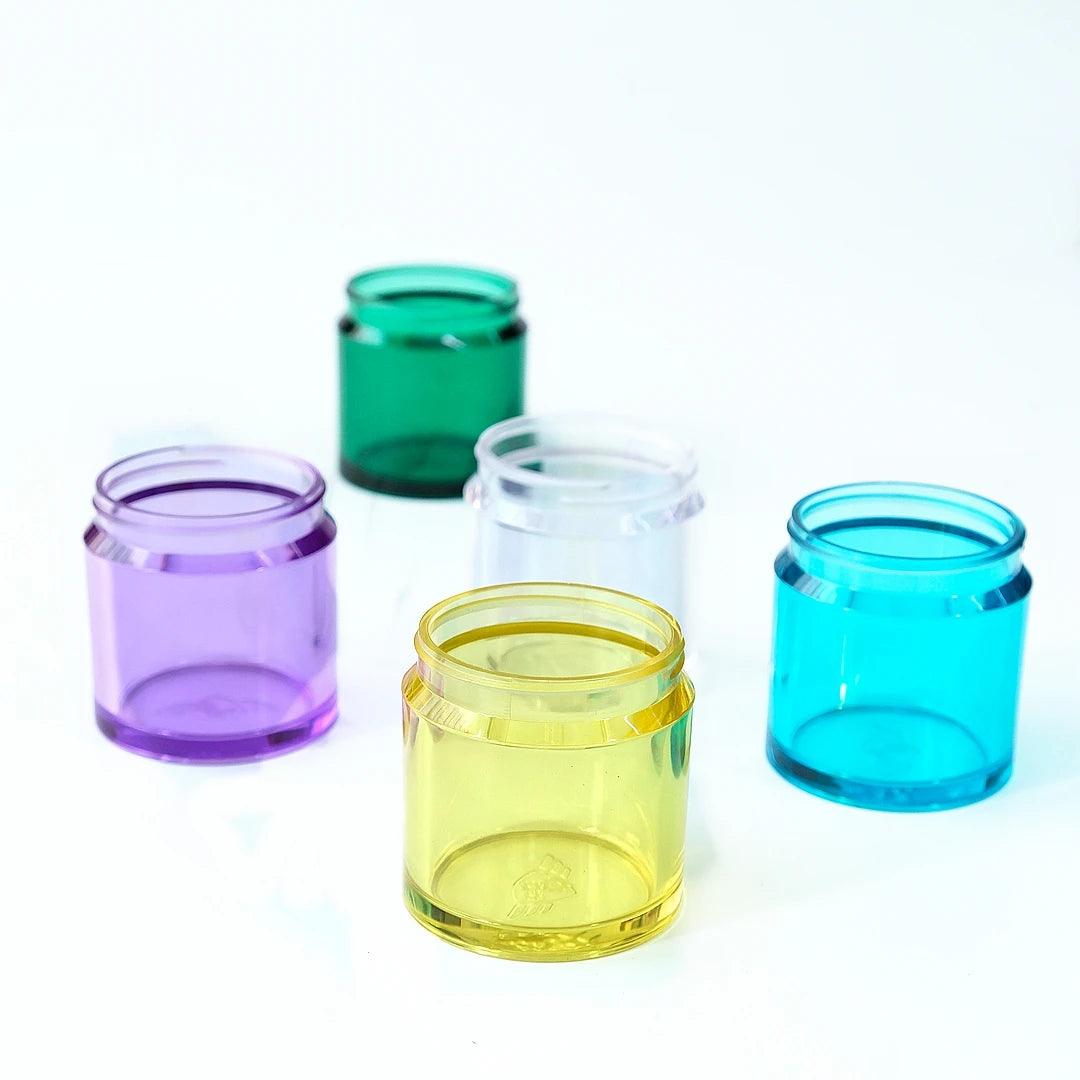 Portable travel Resin threaded coffee bean jar ground coffee Storage Tank Compatible with c40 Multiple colors available