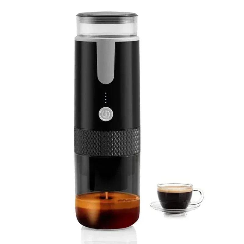 Portable Wireless Coffee Maker Automatic  Capsule Ground Coffee Brewer Machine Fit Coffee Powder and Coffee Capsule