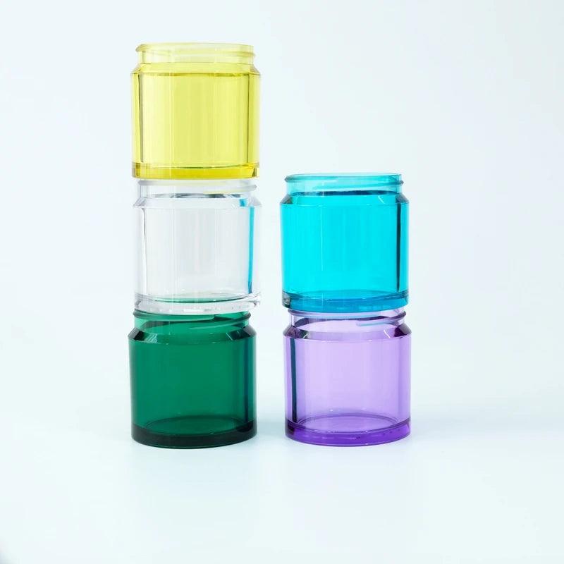 Portable travel Resin threaded coffee bean jar ground coffee Storage Tank Compatible with c40 Multiple colors available