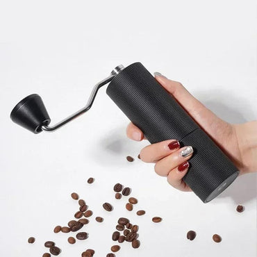 Manual Coffee Grinder with Double Bearing Positioning French Press Coffee Internal Adjustable Setting for Hand Grinder Gift