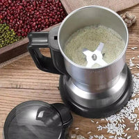 2024 NEW Electric Coffee Grinder Stainless Steel High-power Cereal Nuts Beans Spices Grains Grinding  cafe Blenders for kitchen