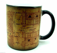 Creative Magic Mug,Color Changing Mug Marauders Map Mischief Managed Wine Tea Cup  Hot Drink Cup Creative Drinkware Gifts